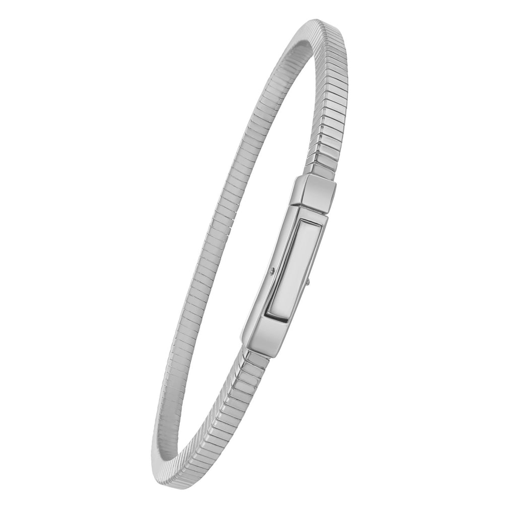 Sterling Silver Cubogas Chain Bracelet