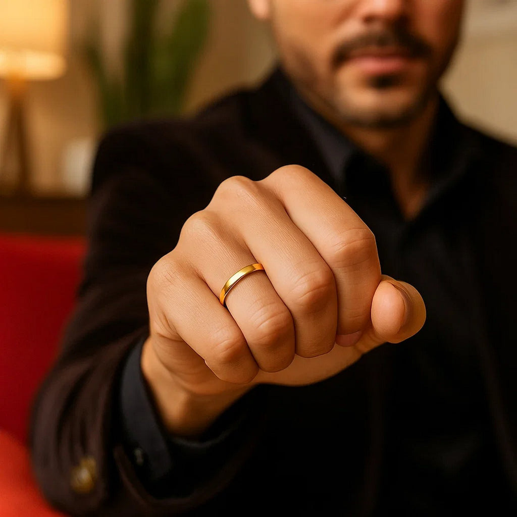 14k Yellow Gold Comfort Fit Wedding Band(3.00 mm)